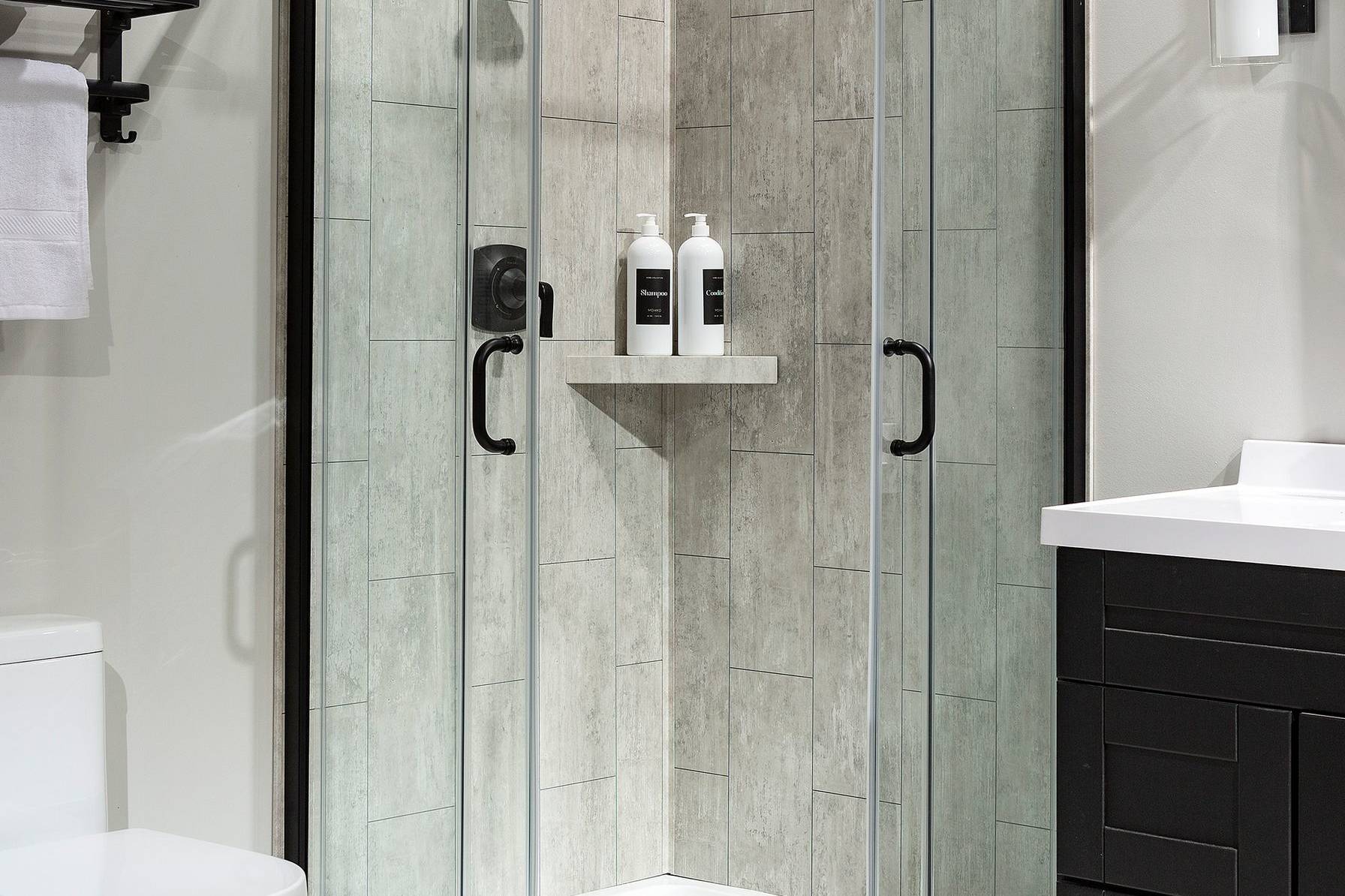 Wind Gust Shower Wall Kit 36x60x78 | Qualis Ceramica | Luxury Tile and Vinyl at affordable prices