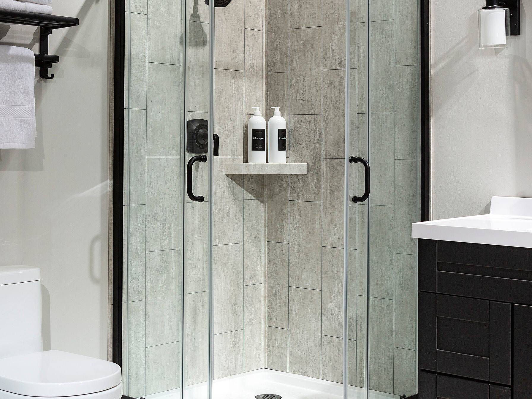 Wind Gust Shower Wall Kit 36x60x78 | Qualis Ceramica | Luxury Tile and Vinyl at affordable prices