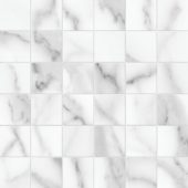 Florence 2X2 Statuario Matte Mosaic | Qualis Ceramica | Luxury Tile and Vinyl at affordable prices