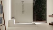 Marmiline Ivory 18x47 Bench | Qualis Ceramica | Luxury Tile and Vinyl at affordable prices