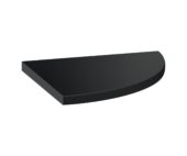 Marmiline Midnight 9x9 Corner Shelf | Qualis Ceramica | Luxury Tile and Vinyl at affordable prices