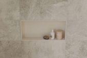 Marmiline Mist 4x36 Niche Sill | Qualis Ceramica | Luxury Tile and Vinyl at affordable prices