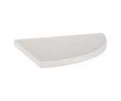 Marmiline Pearl 9x9 Corner Shelf | Qualis Ceramica | Luxury Tile and Vinyl at affordable prices
