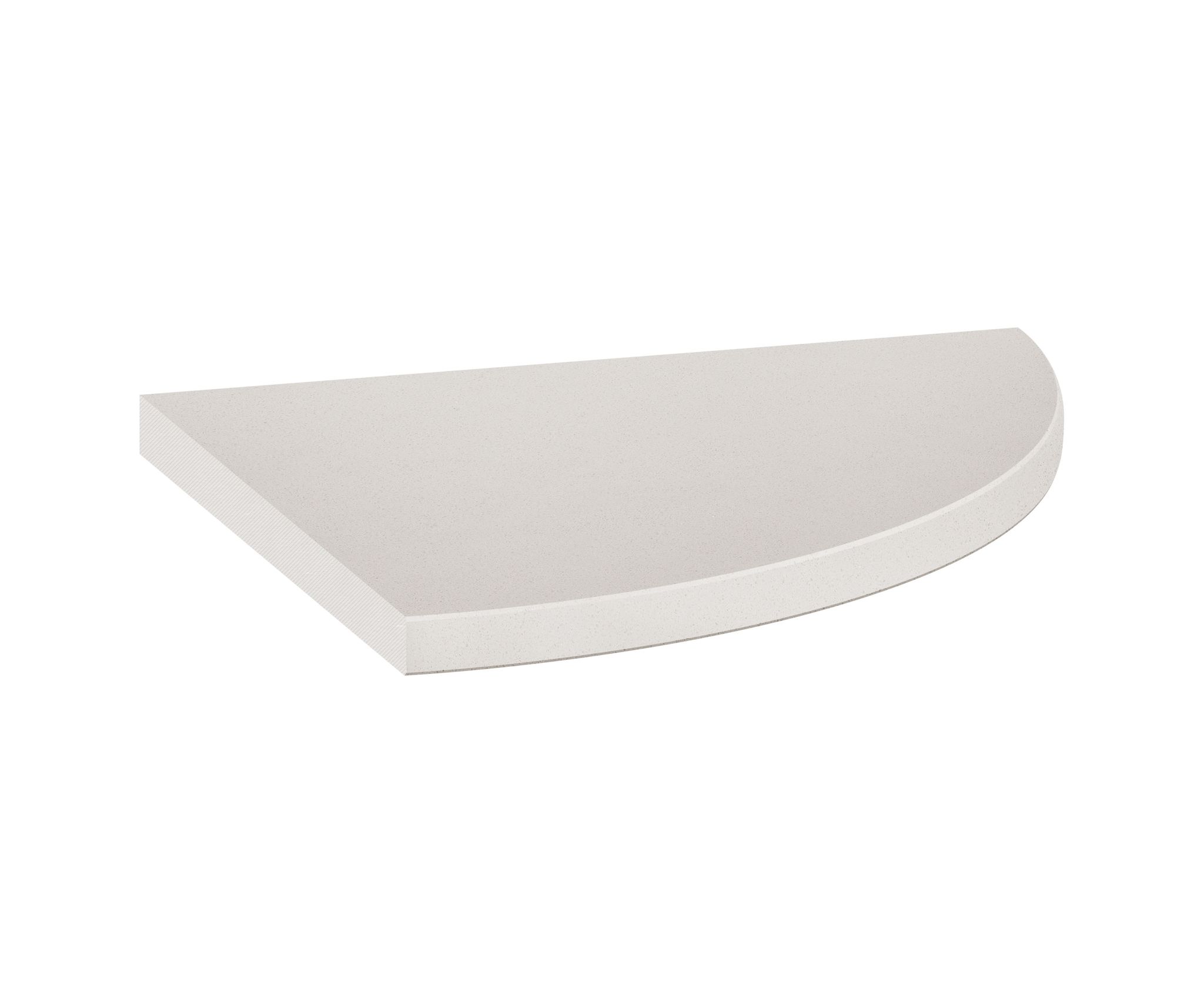 Marmiline Pearl 9x9 Corner Shelf | Qualis Ceramica | Luxury Tile and Vinyl at affordable prices