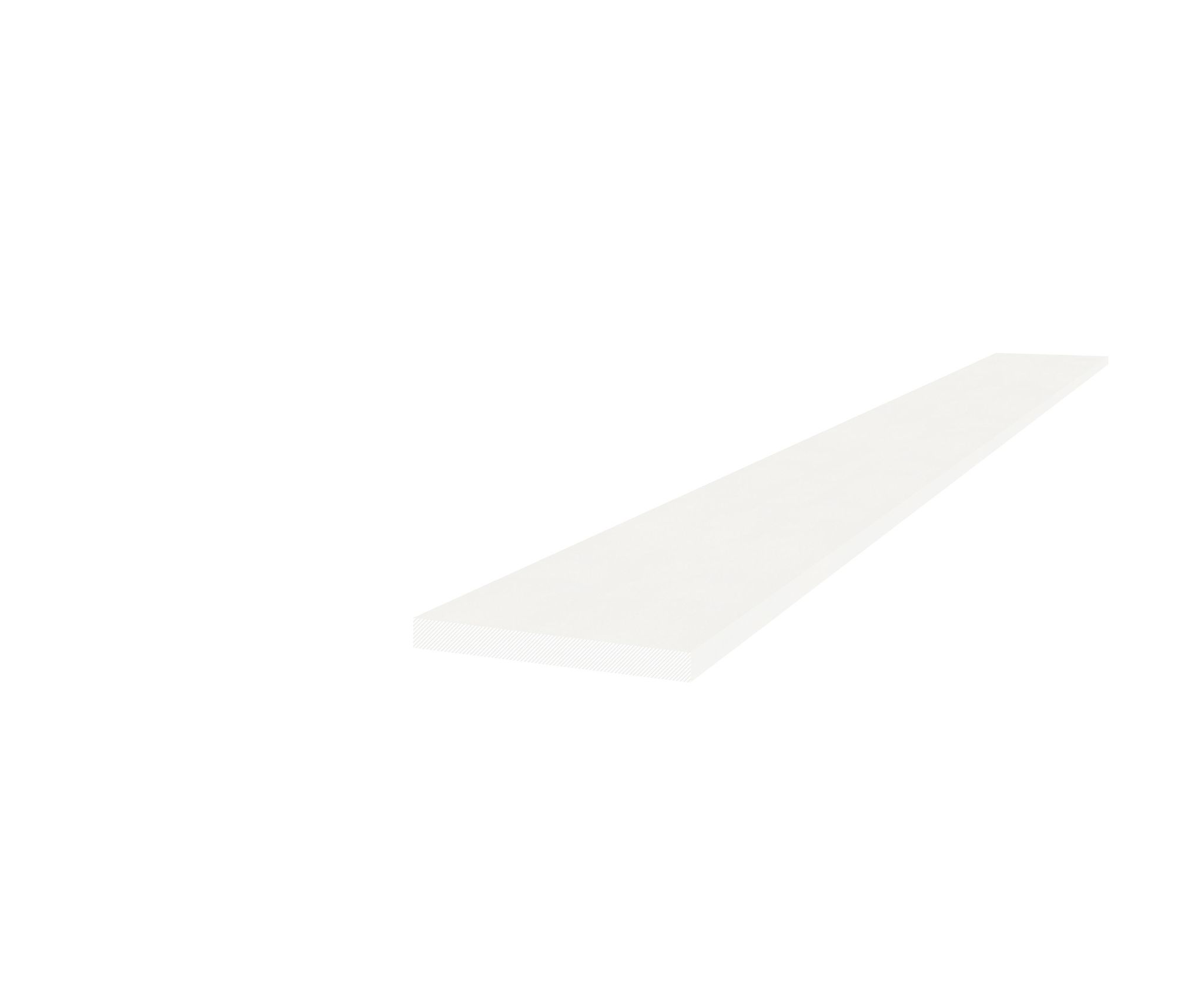 Marmiline Snow 4x36 Niche Sill | Qualis Ceramica | Luxury Tile and Vinyl at affordable prices
