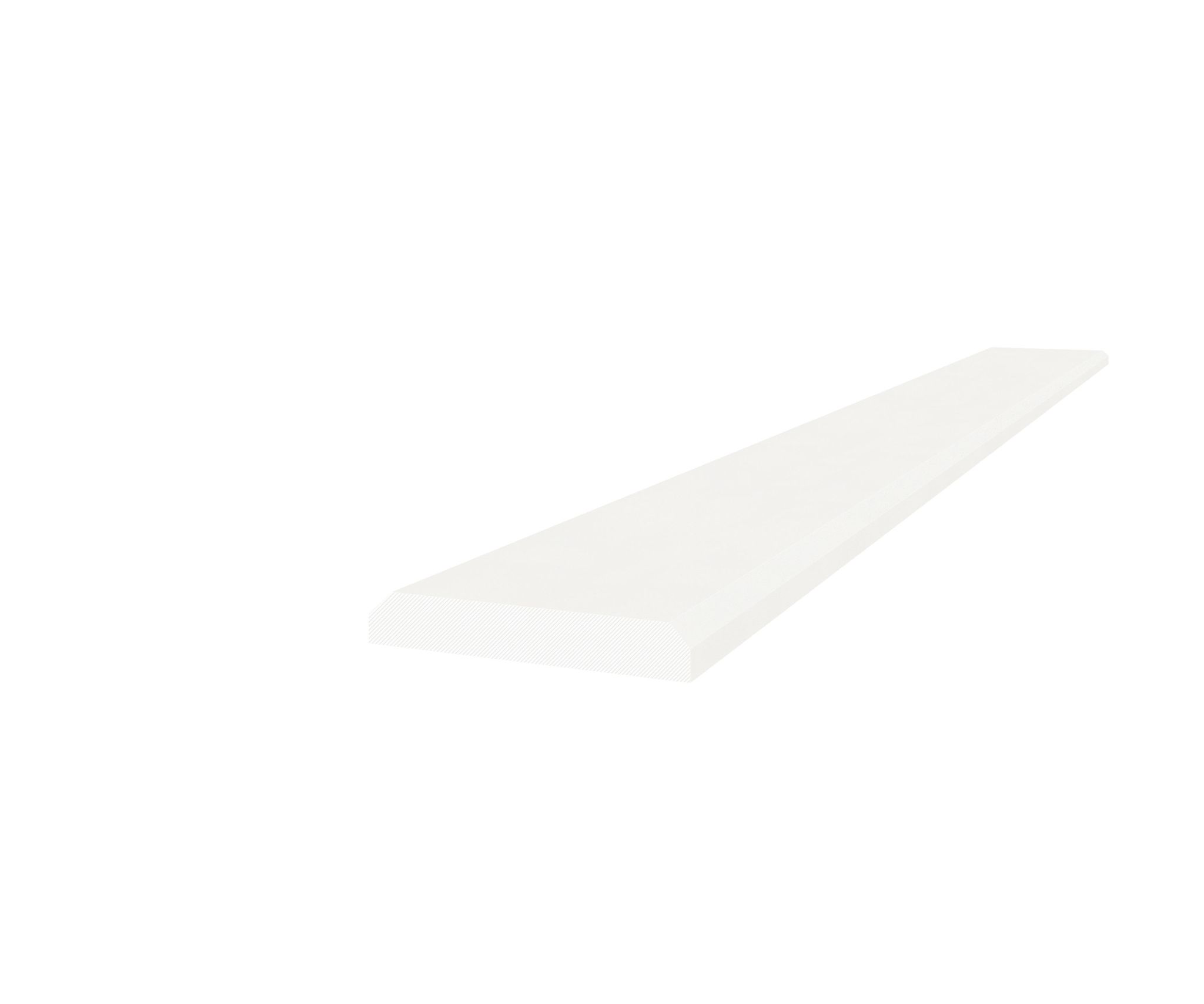 Marmiline Snow 4x36 Saddle | Qualis Ceramica | Luxury Tile and Vinyl at affordable prices