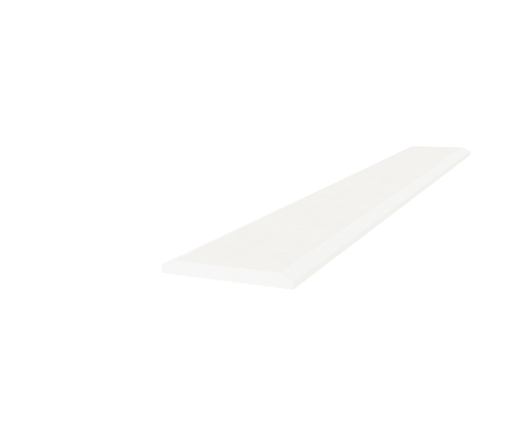 Marmiline Snow 5x36 Saddle | Qualis Ceramica | Luxury Tile and Vinyl at affordable prices
