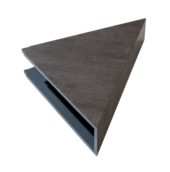 Ashen Slate Shower Shelf 14.56x7.12x2 | Qualis Ceramica | Luxury Tile and Vinyl at affordable prices
