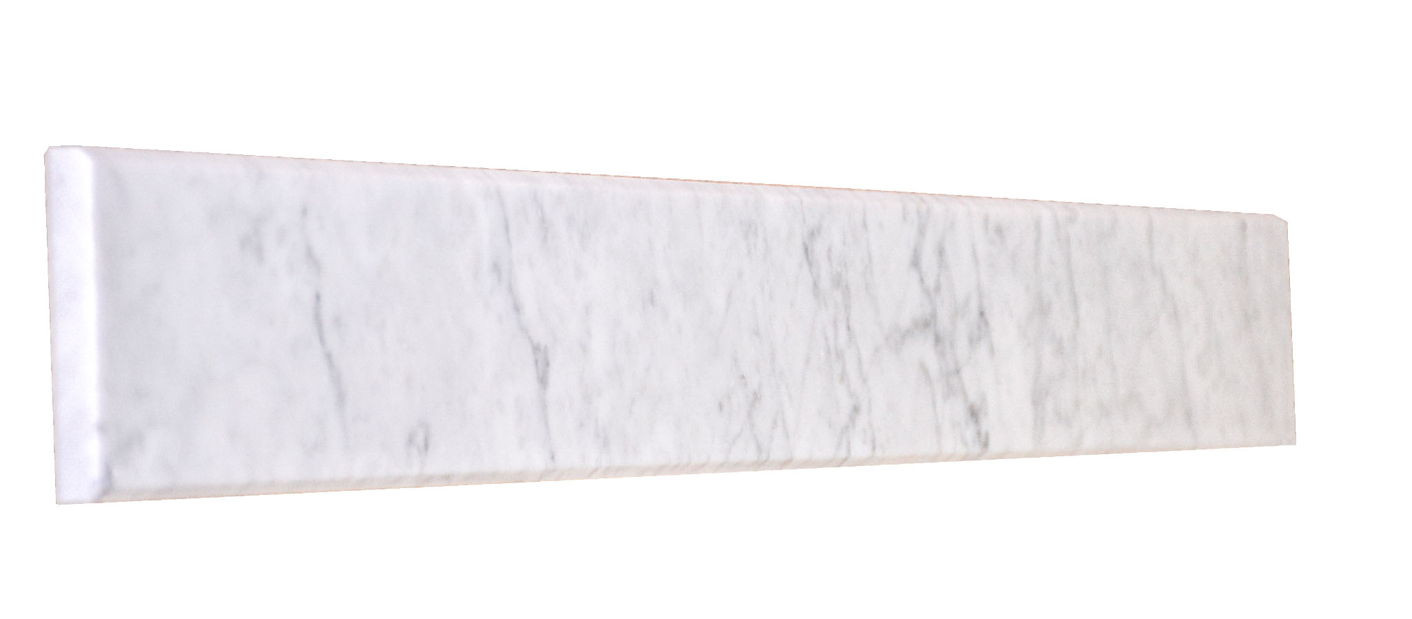 Bianco Carrara Saddle 4x36x3/4 | Qualis Ceramica | Luxury Tile and Vinyl at affordable prices