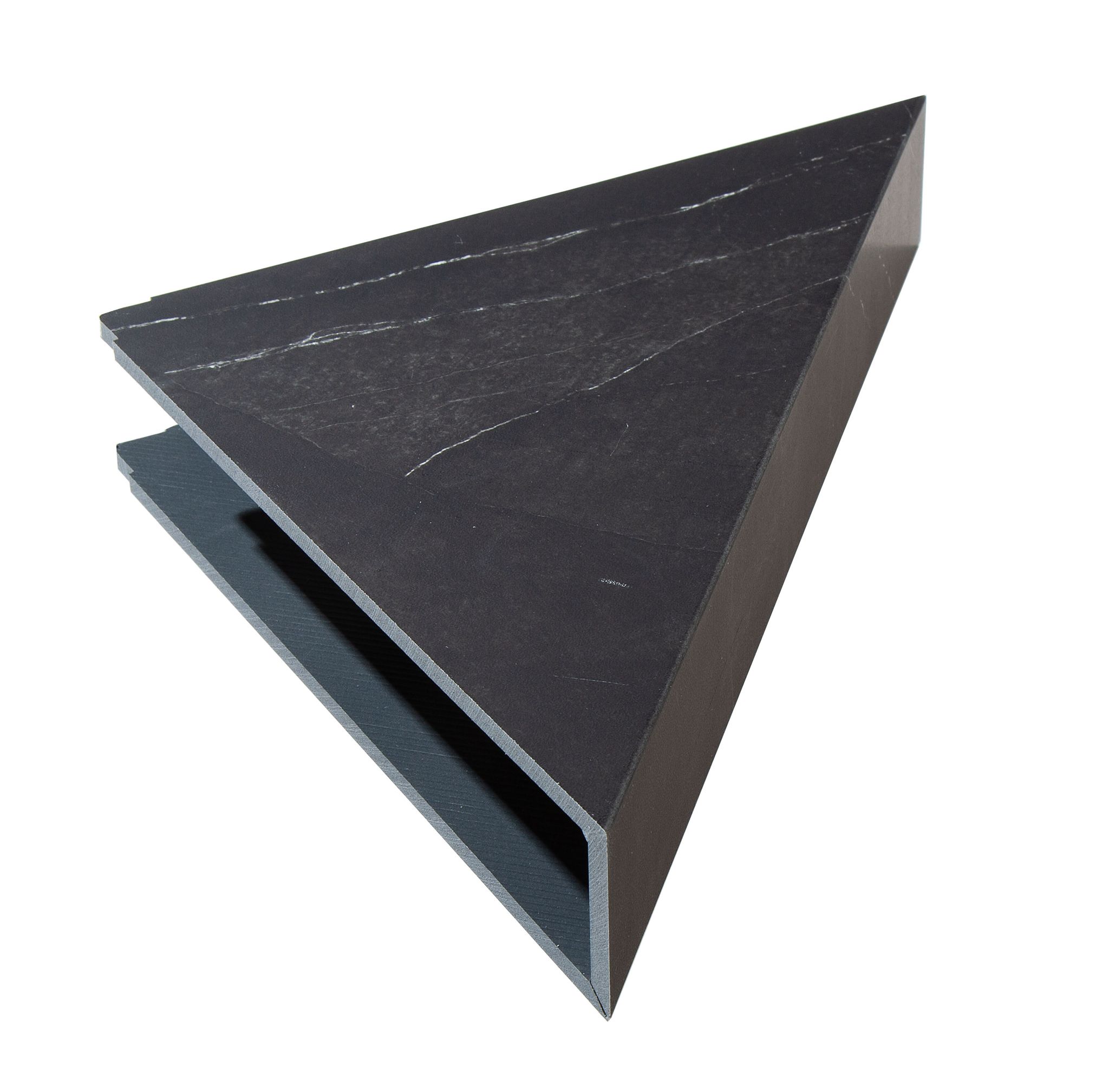 Black Ice Shower Shelf 14.56x7.12x2 | Qualis Ceramica | Luxury Tile and Vinyl at affordable prices