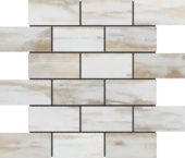 2"x4" Glazed Ceramic Beige Mix Rough Surface Mosaic | Qualis Ceramica | Luxury Tile and Vinyl at affordable prices