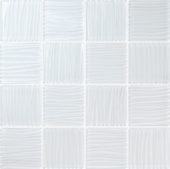 3"x3" White Glass Mosaic | Qualis Ceramica | Luxury Tile and Vinyl at affordable prices