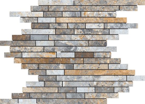 Baguette Royal Vein Mosaic | Qualis Ceramica | Luxury Tile and Vinyl at affordable prices