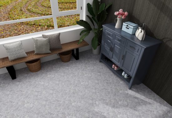 Beige Limestone Matte Mini Opus Interlocking | Qualis Ceramica | Luxury Tile and Vinyl at affordable prices