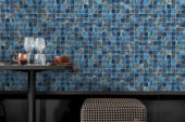 Blue Aluminum 2"x2" Mix Mosaic | Qualis Ceramica | Luxury Tile and Vinyl at affordable prices