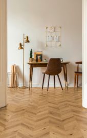 Chevron Cognac Oak | Qualis Ceramica | Luxury Tile and Vinyl at affordable prices