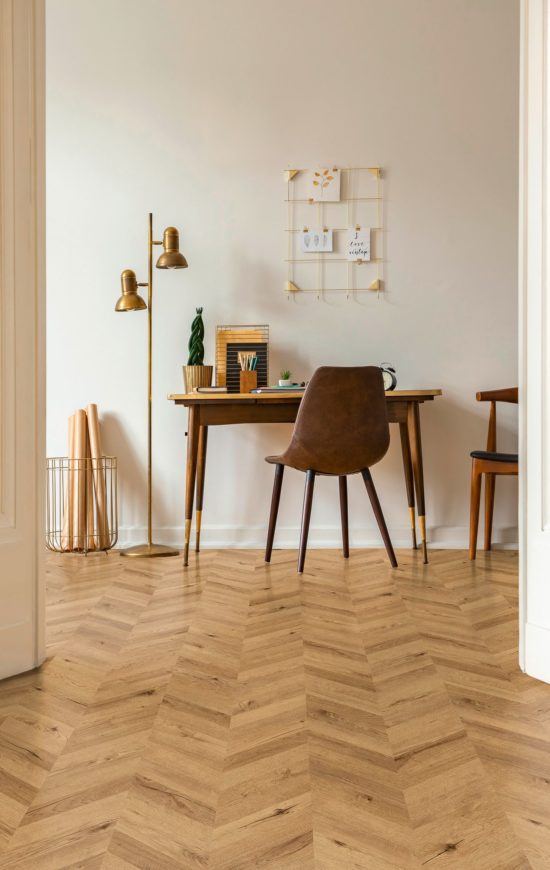 Chevron Cognac Oak | Qualis Ceramica | Luxury Tile and Vinyl at affordable prices