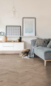 Chevron Oak Sevilla Taupe | Qualis Ceramica | Luxury Tile and Vinyl at affordable prices