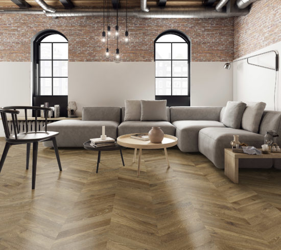 Chevron Rustic Oak Brown | Qualis Ceramica | Luxury Tile and Vinyl at affordable prices