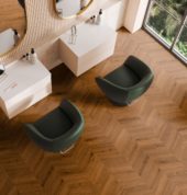 Chevron Timber Espresso | Qualis Ceramica | Luxury Tile and Vinyl at affordable prices
