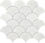 Crystal White Marble Scale Polished | Qualis Ceramica | Luxury Tile and Vinyl at affordable prices