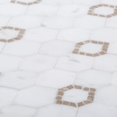 Daffodil Cream Mosaic | Qualis Ceramica | Luxury Tile and Vinyl at affordable prices