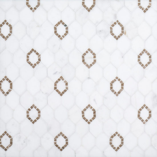 Daffodil Cream Mosaic | Qualis Ceramica | Luxury Tile and Vinyl at affordable prices