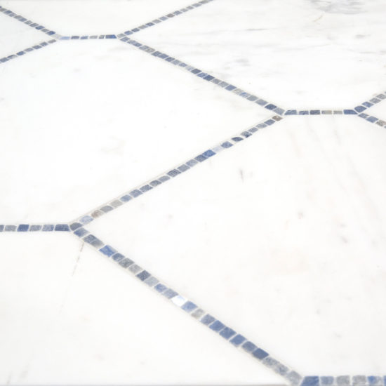 Elm Blue Mosaic | Qualis Ceramica | Luxury Tile and Vinyl at affordable prices