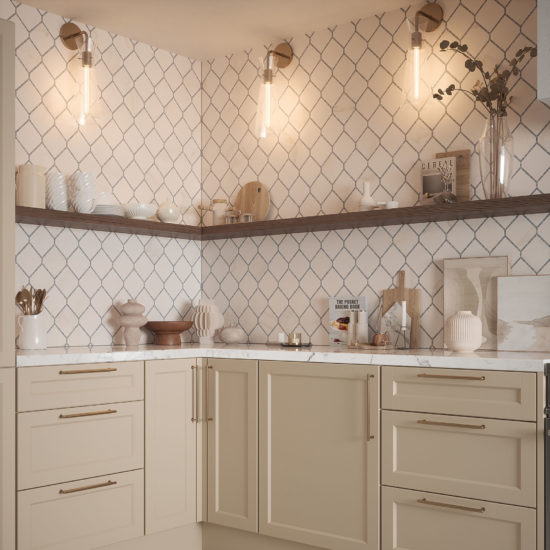 Elm Blue Mosaic | Qualis Ceramica | Luxury Tile and Vinyl at affordable prices