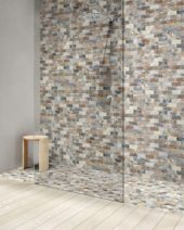 Elongated Hexagon Royal Vein "Leaves" Mosaic | Qualis Ceramica | Luxury Tile and Vinyl at affordable prices