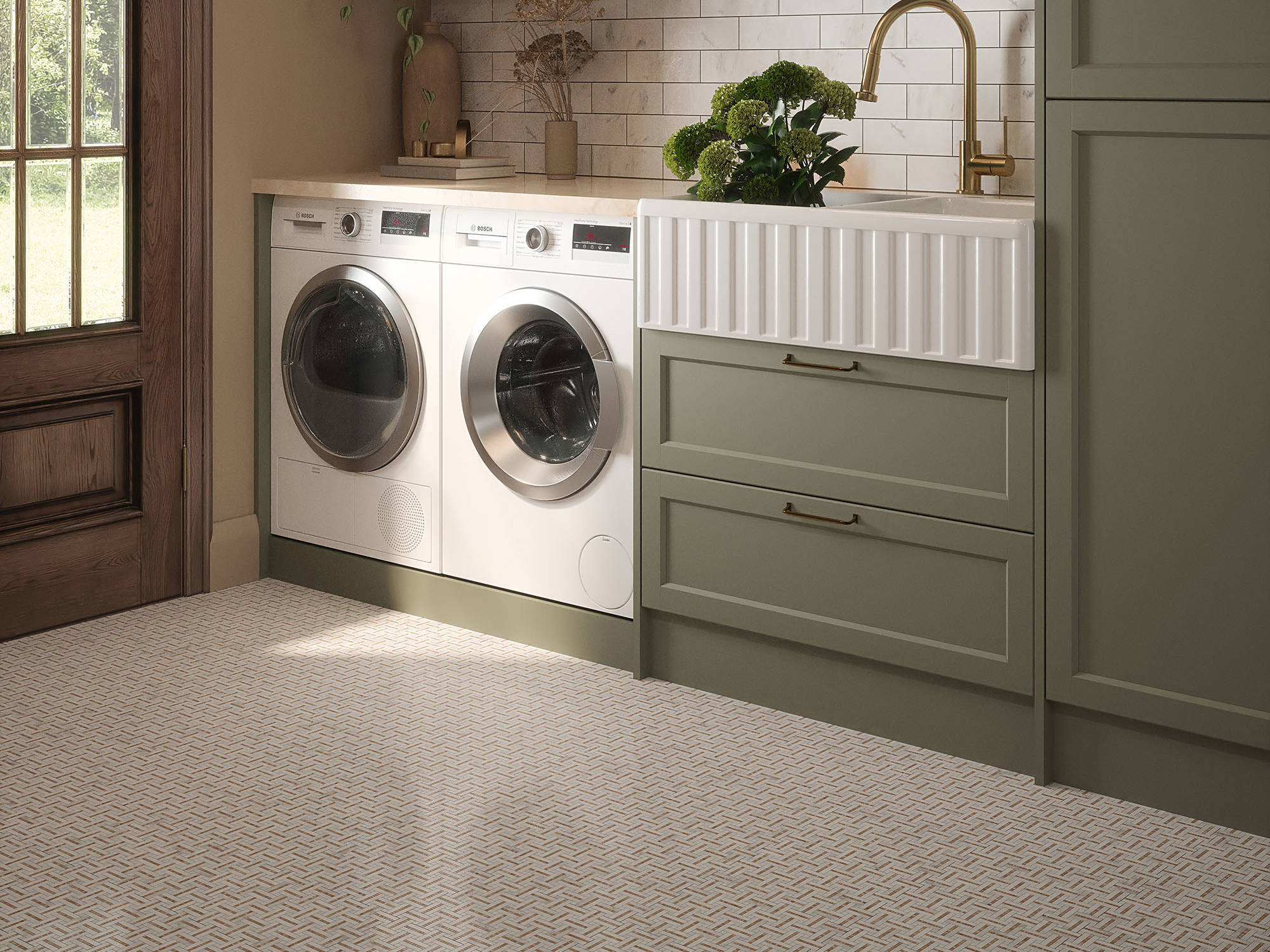 Gazebo Cream Mosaic | Qualis Ceramica | Luxury Tile and Vinyl at affordable prices