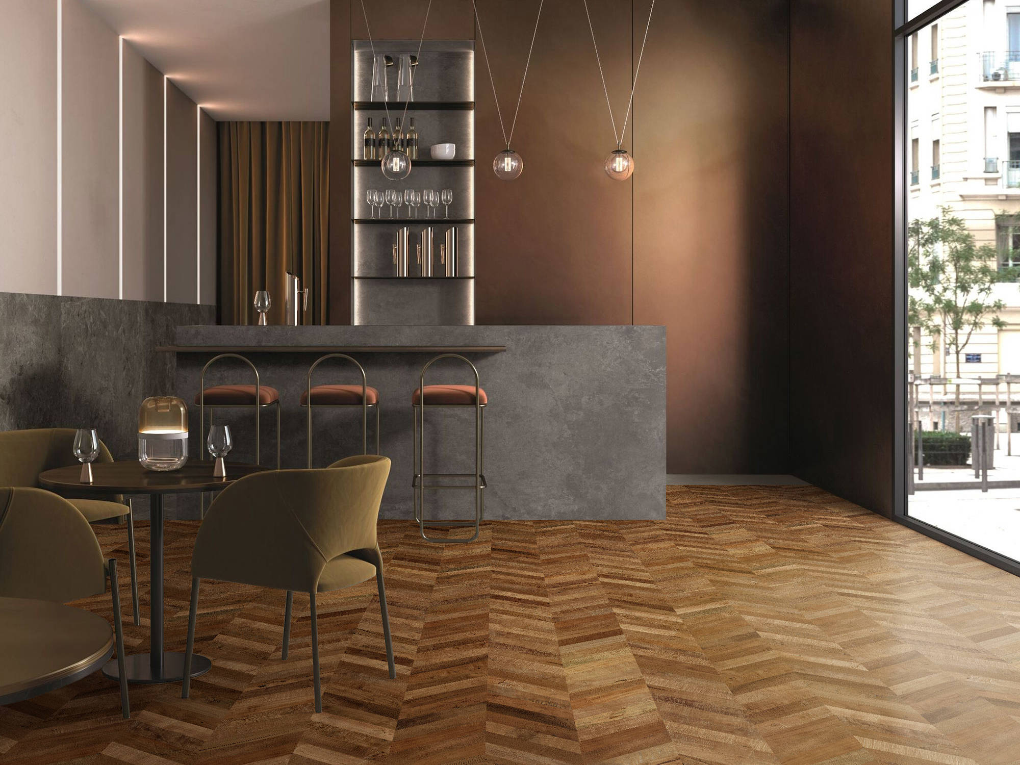 True Earth Chevron 0 | Qualis Ceramica | Luxury Tile and Vinyl at affordable prices