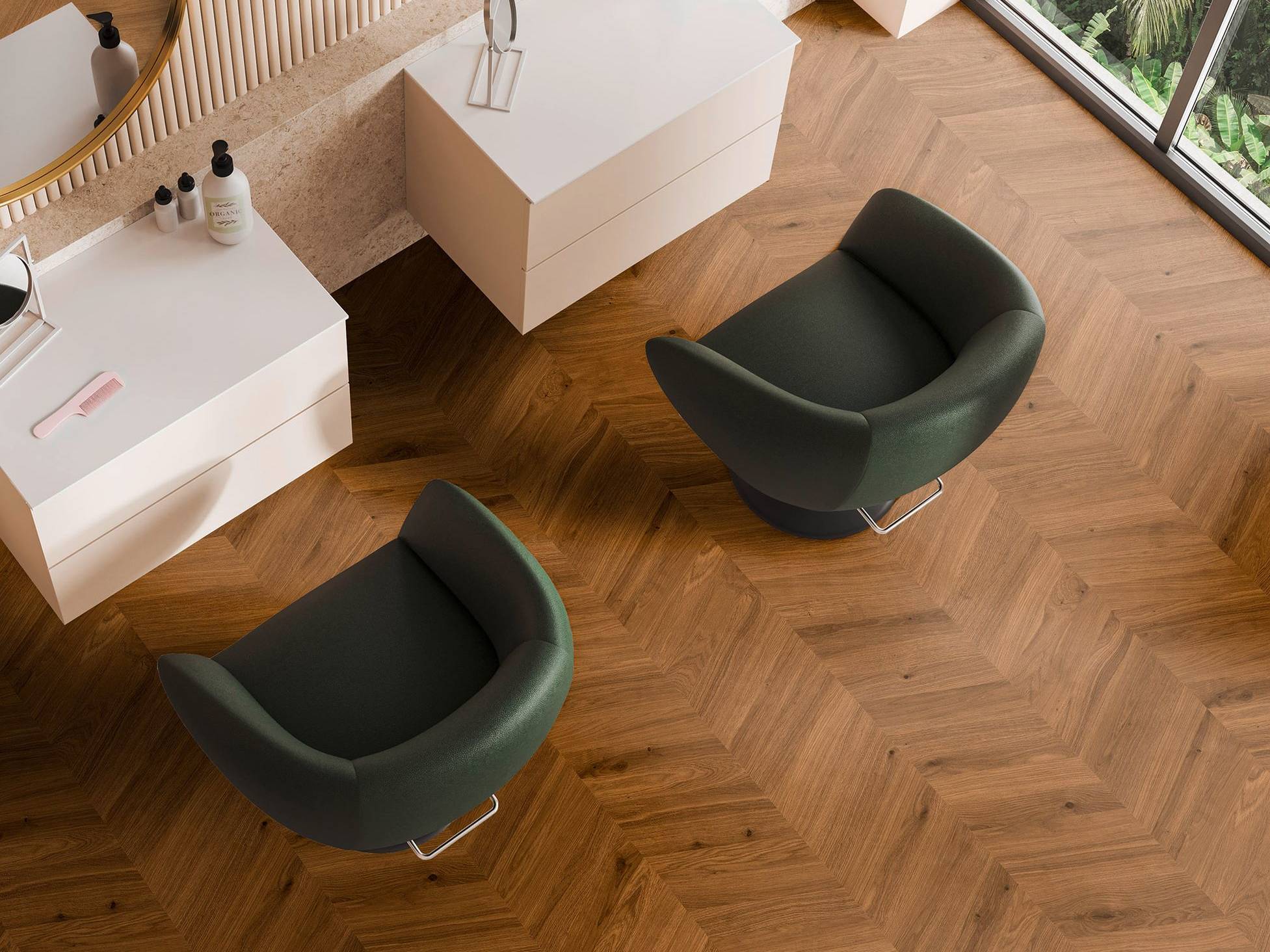 True Earth Chevron 9 | Qualis Ceramica | Luxury Tile and Vinyl at affordable prices