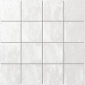Zellige Glazed Ceramic White 3"x3" Mosaic | Qualis Ceramica | Luxury Tile and Vinyl at affordable prices