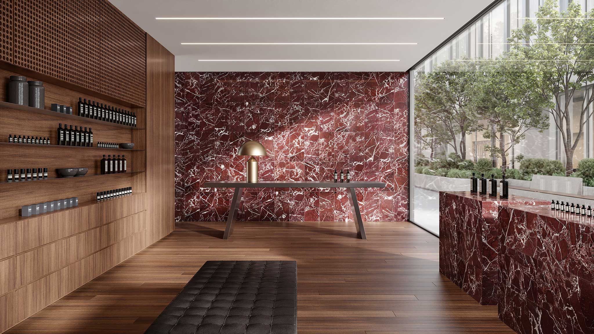 Tuscano Tuscano Rosso | Qualis Ceramica | Luxury Tile and Vinyl at affordable ...