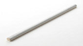 Aruba Silver Gloss .39x9 Trim | Qualis Ceramica | Luxury Tile and Vinyl at affordable prices